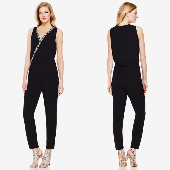 vince camuto sleeveless jumpsuit